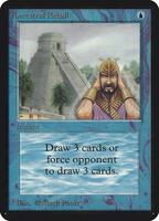 Ancestral Recall Alpha Magic The Gathering card