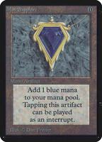 Mox Sapphire Alpha Magic The Gathering card