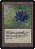 Black Lotus Alpha Magic The Gathering card