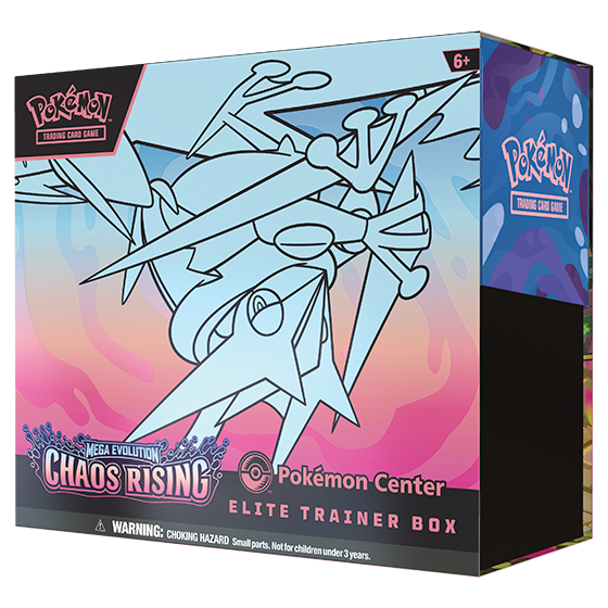 Chaos Rising Pokemon Center Elite Trainer Box exclusive
