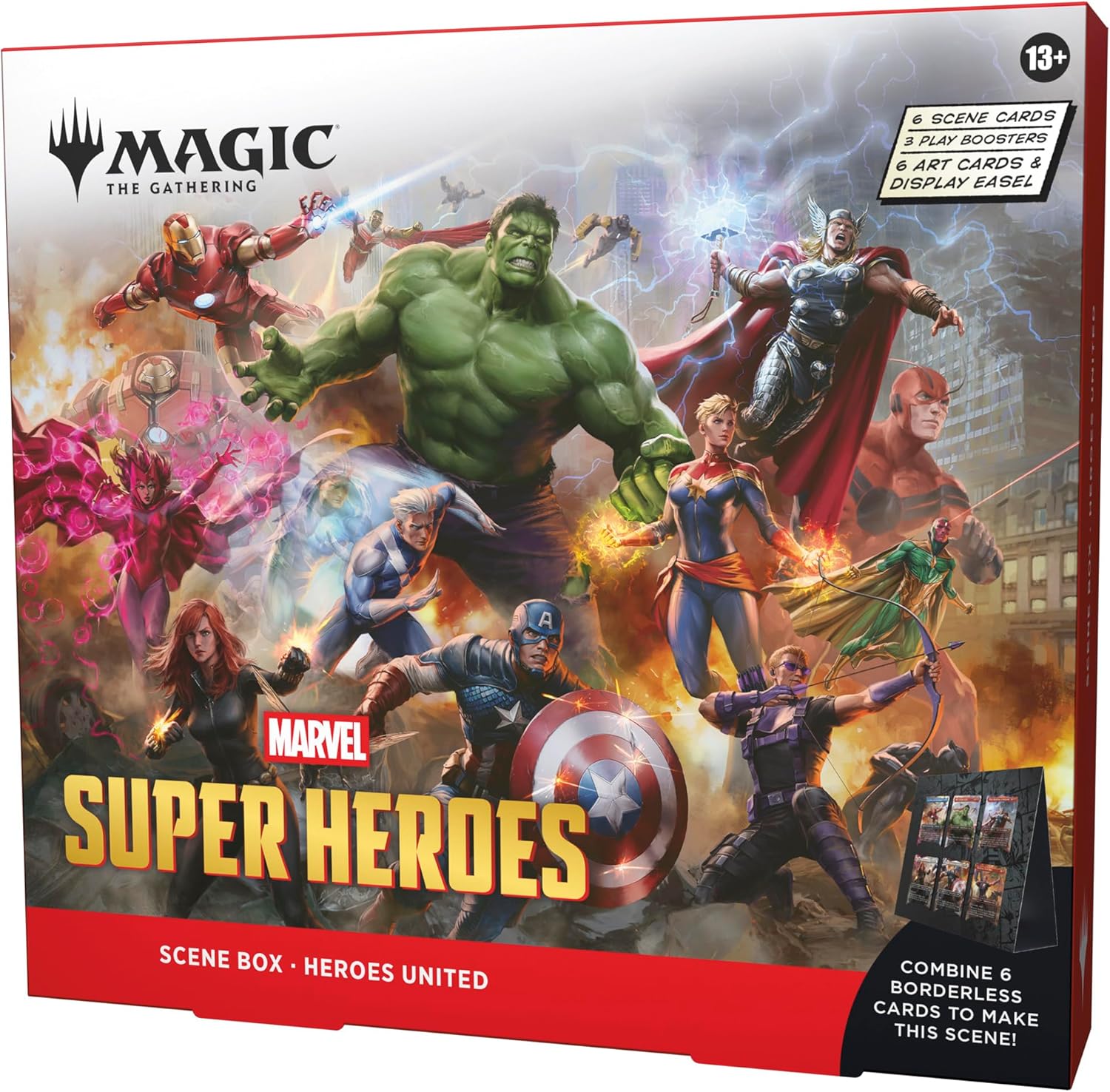 Marvel Super Heroes Scene Box — Heroes United