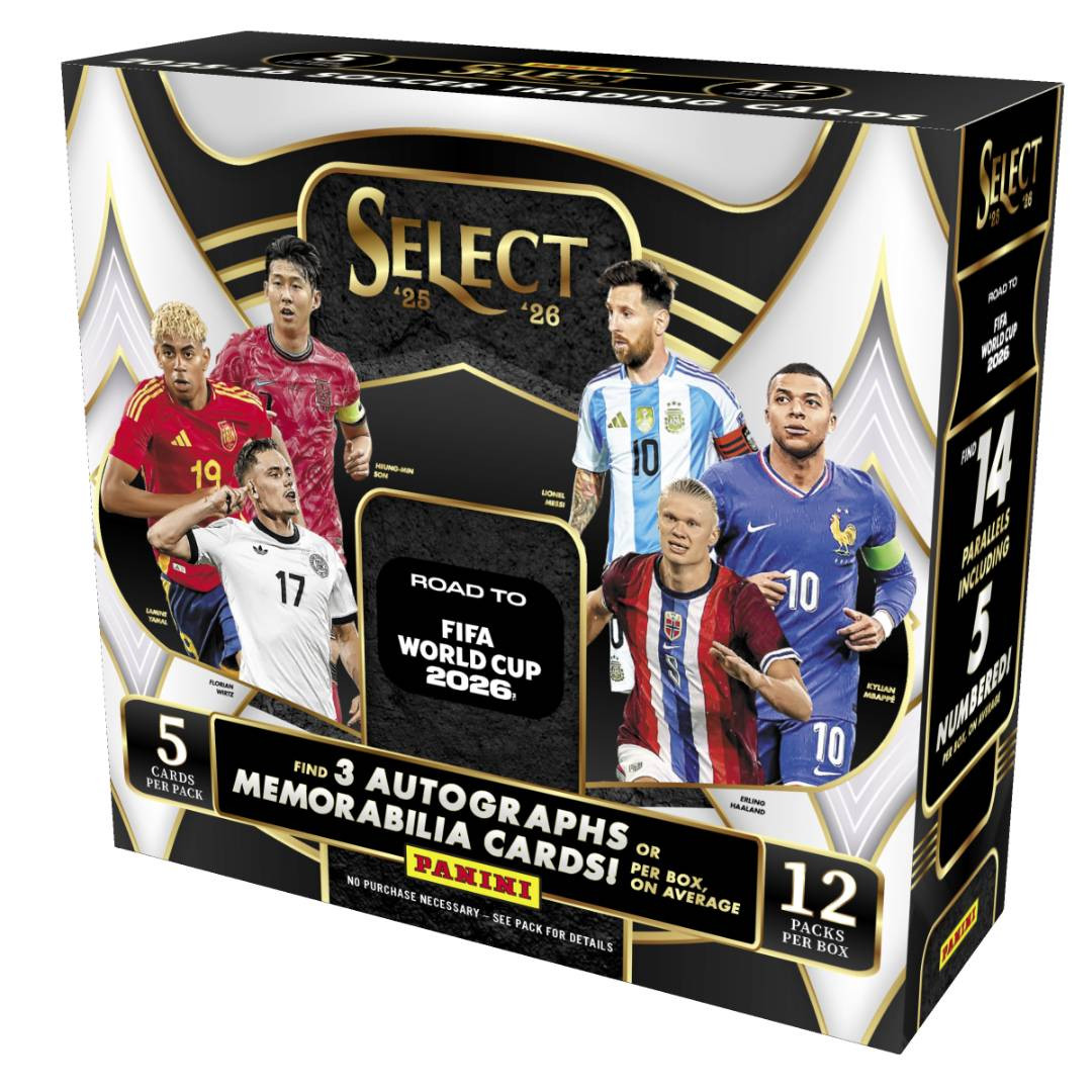 Panini Select Road to FIFA World Cup 2026 Hobby Box