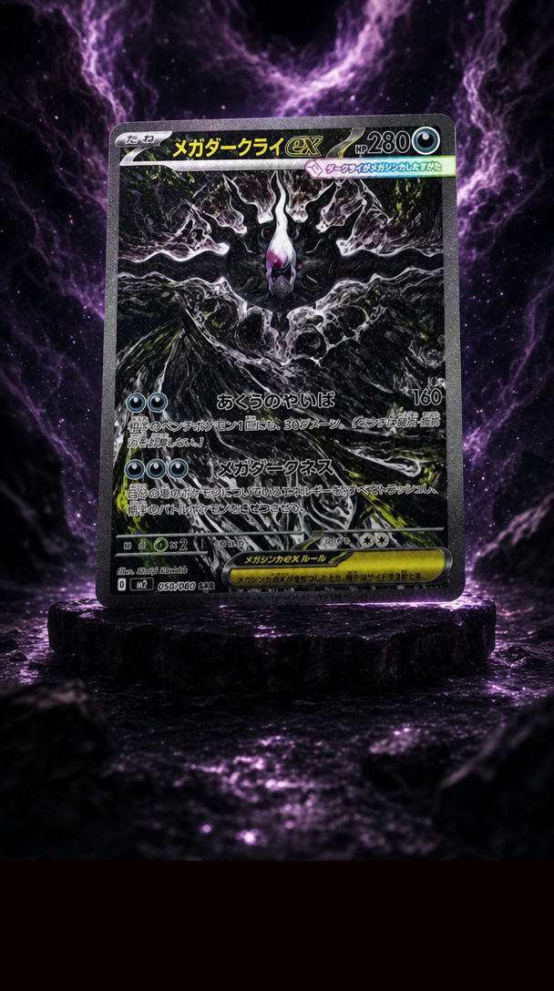 Mega Darkrai ex card