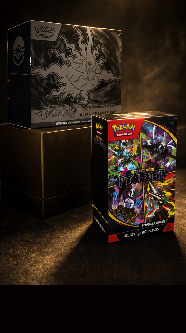 Pokemon Pitch Black Booster Case