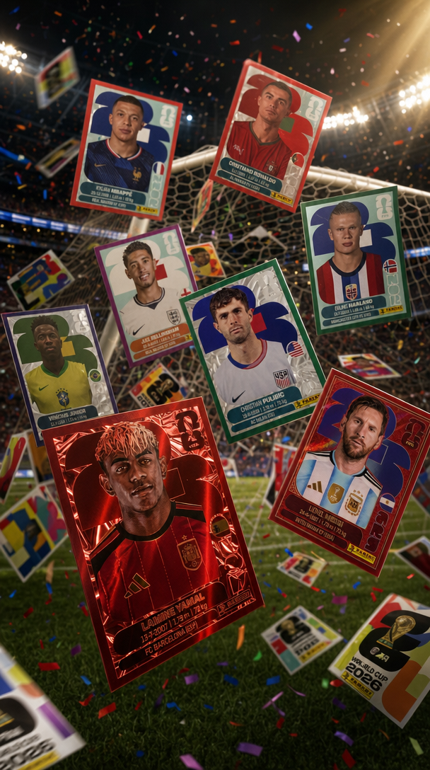 Panini FIFA World Cup 2026 Sticker Investment Guide: Players, Sealed Products, and Rarity Analysis