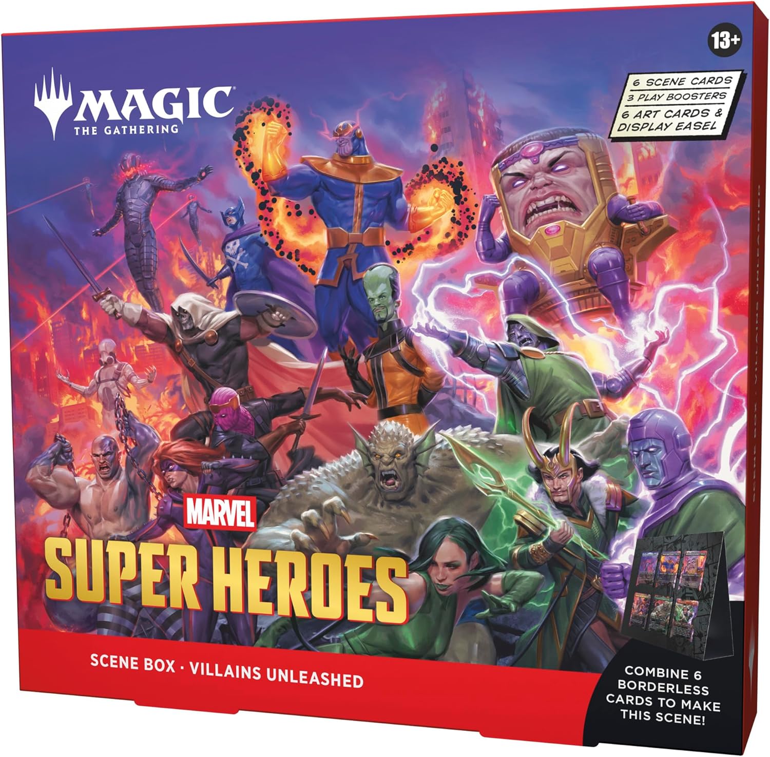 Marvel Super Heroes Scene Box — Villains Unleashed