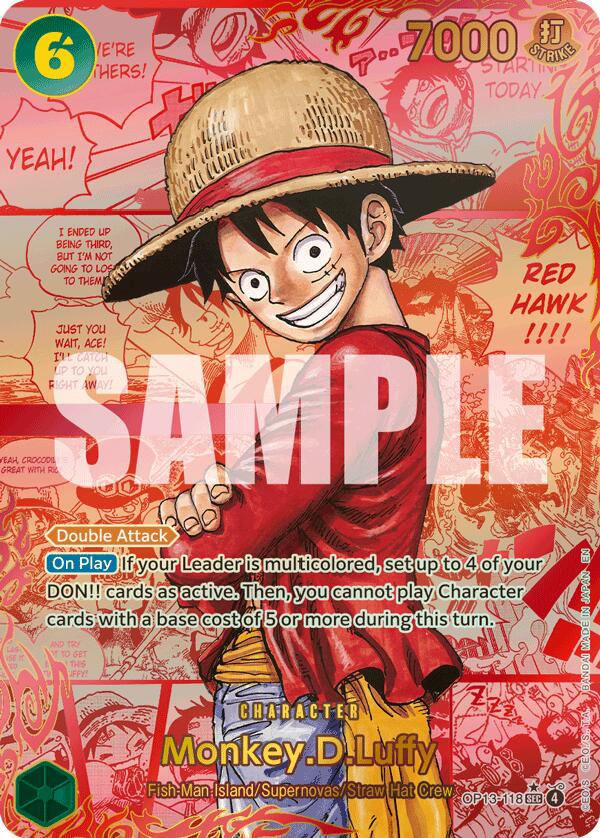 Monkey D. Luffy OP13-118